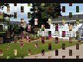Flower garden for butterflies and hummingbirds