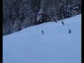 Sciata a Pila sulla pista Leissè con rossignol 9X