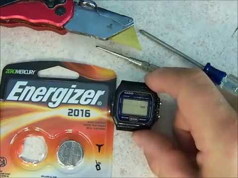 how to replace a battery in a watch