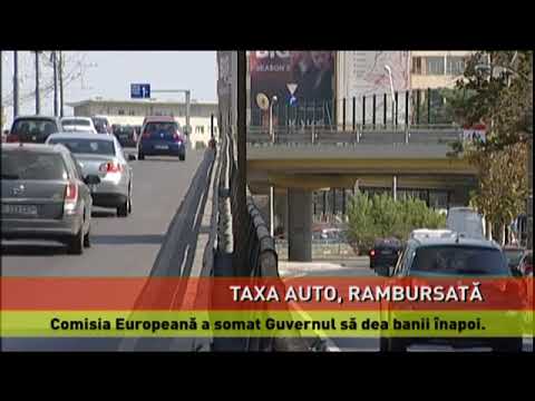 Taxa auto, rambursată până în iunie