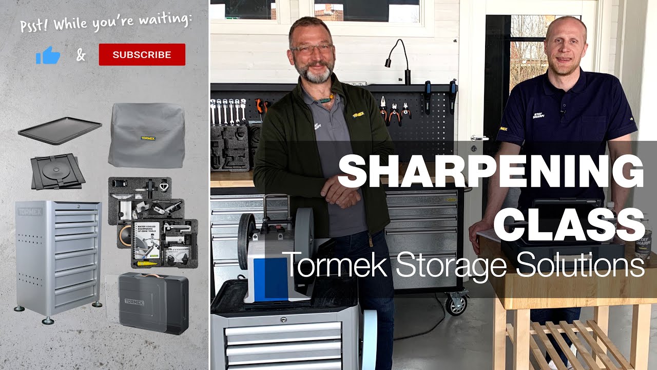 Tormek Storage Solutions | Part 13 | Tormek Live Sharpening Class