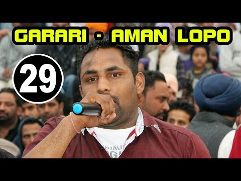 Garari Song By Aman Lopo at Landheke (Moga) Kabaddi Tournament By Kabaddi365.com