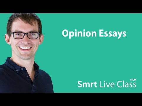 writing an opinion essay