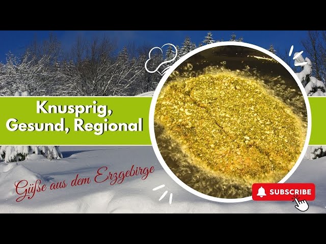 Wildschweinschnitzel neu gedacht: Saftig, gesund und mit knuspriger Brennnessel-Samen-Panade &ndash; direkt aus dem Erzgebirge im Hotel Forstmeister!