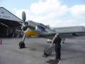 FW190, Second start & Run Up, April 2009