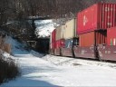 Conrail and 2 BNSF exiting the...