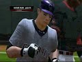 MLB 2K8 Diamondbacks vs. Rockies MLB 2K8 Diamondbacks vs. Rockies