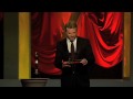 Michael Fassbender, IFTA Winner 2009 - Aidan Quinn presents the IFTA for Rising Star