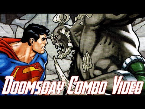 Injustice Gods Among Us - Doomsday Combo Video Gameplay