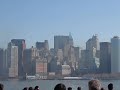 New York harbor skyline