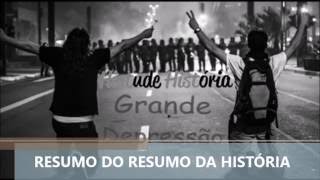 Resumo 3001: Grande Depressão