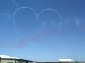 Red Arrows Drawing a Heart Red Arrows Drawing a Heart