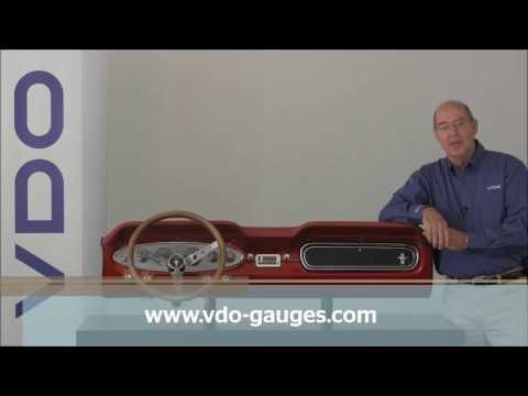 how to adjust vdo tachometer