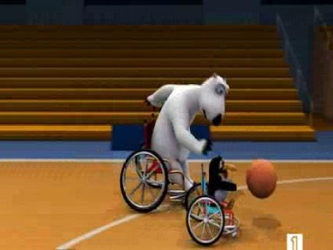 El oso Bernard - Basquet en Silla de ruedas