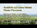 Ausblicke auf meine Heimat - Blick über St. Martin und die Südliche Weinstraße