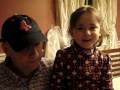 Sofia sings Rudolph the red nose raindeer