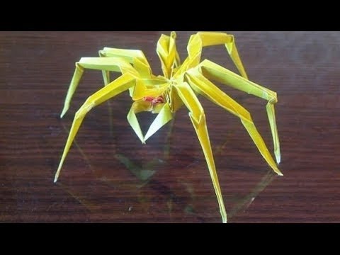 Лёгкое оригами паук Лёгкое оригами паук