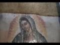 marble mosaic of the virgin of guadalupe