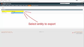 Export Magento Products by Selected Category