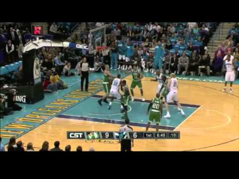 Stiemsma - Greg Stiemsma of the Boston Celtics swatted 6 shots and scored 2 points against the New Orleans Hornets in his first NBA game. Send video requests at www.twi...