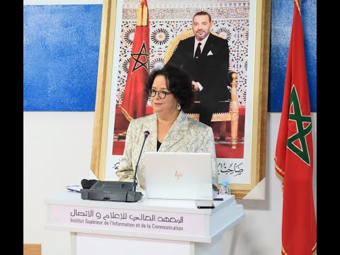 Reportage Al Aoula cours inaugural donné par Latifa Akharbach à l’ISIC