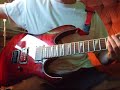 pc engine: ginga fukei densetsu: sapphire stage 2 on guitar!