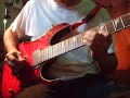 pc engine: ginga fukei densetsu: sapphire stage 2 on guitar!