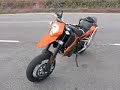 KTM 690SM and Street Triple go mad in Scotland KTM 690SM and Street Triple go mad in Scotland