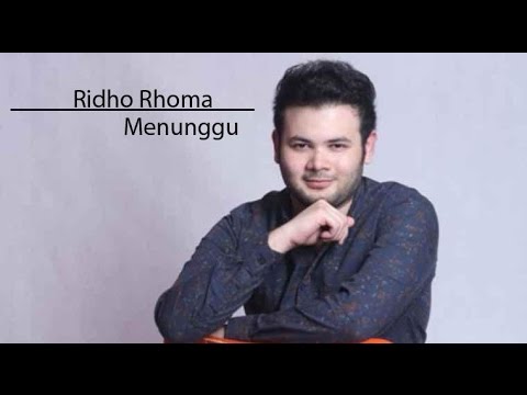 Ridho Roma Menunggu(Lyric Video)