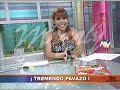 Amilton Prado ampayado besando a Cindy Merino