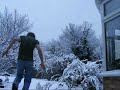 Playing in the snow Playing in the snow