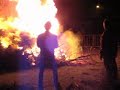 Kerstboomverbranding Beveren-Leie Kerstboomverbranding Beveren-Leie