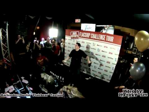 Dustin “Flairbear” Costain – Jack Astor’s Flair Challenge – Toronto, ON – Feb 8, 2012 – GoPro HD