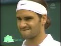 federer philppoussis wimbledon 2003 ultimo game