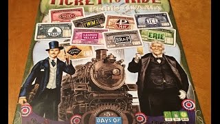 Ticket para Ride United Kingdom Board Game expansion Jogo de tabuleiro para  adultos e familiar do Jogo de Trem Idades 8 + Para 2 a 5 jogadores Tempo  médio de jogo 30-60