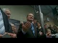 Le ministre des sports était à Saint Chely d'Apcher accompagné de Françis Saint Léger Député de Lozère et de Pierre Lafont Maire et Conseillé Général de Saint Chély