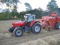 6490 with Hesston 4900, Nes Maskin Norway 6490 with Hesston 4900, Nes Maskin Norway