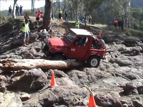 hizook - Tough Tracks 2013 held at the awesome Janowen Hills 4x4 Park out near Warwick. Track 3 was held over the main road from camp ground 1 in the river bed rock g...