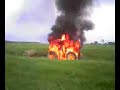 John Deere 6200 fire