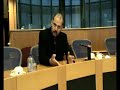 ► European Parliament, Brussels - 1 June 2010 Daniel Estulin replies to questions following the Press Conference - 