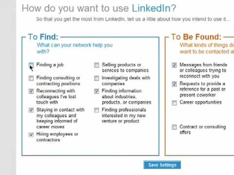 how to sign up on linkedin