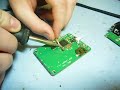 Solder wicking a tight pitch IC Solder wicking a tight pitch IC
