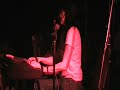 lisa germano performing ` except for the ghosts `  - a song she wrote for jeff buckley- and ` too much space `at seymours family club in bristol. lisa`s latest cd ` in the maybe world ` is available on young god records yg32