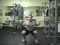 Proper Squat Technique - Front View - MensGarage.com Proper Squat Technique - Front View - MensGarage.com