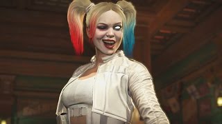 injustice 2 harley quinn all intro interaction dialogues
