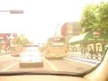 A car tour of downtown Hangzhou