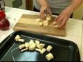 How to Cook Polenta in a Green Kitchen : How to Cut Vegetables for Polenta: Part 1