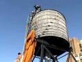 Water Tower Crochet Cozy