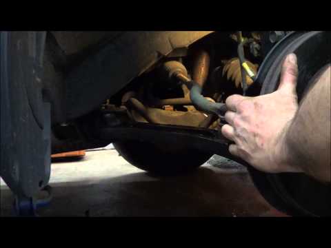 How to replace the front lower control arms on a 2004 Honda Pilot