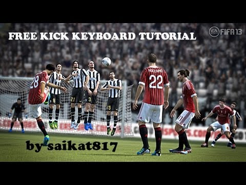 how to kick free kick in fifa 13